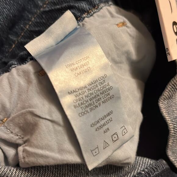 Joes Jeans Paperbag Waist Belted Denim Shorts Med Wash NEW Size 29 - Picture 8 of 8